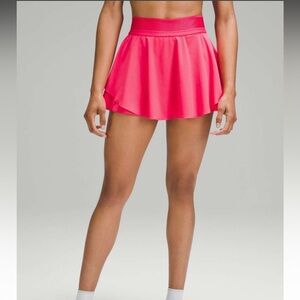 $88 Lululemon Court Rival High-Rise Skirt | Lip Gloss